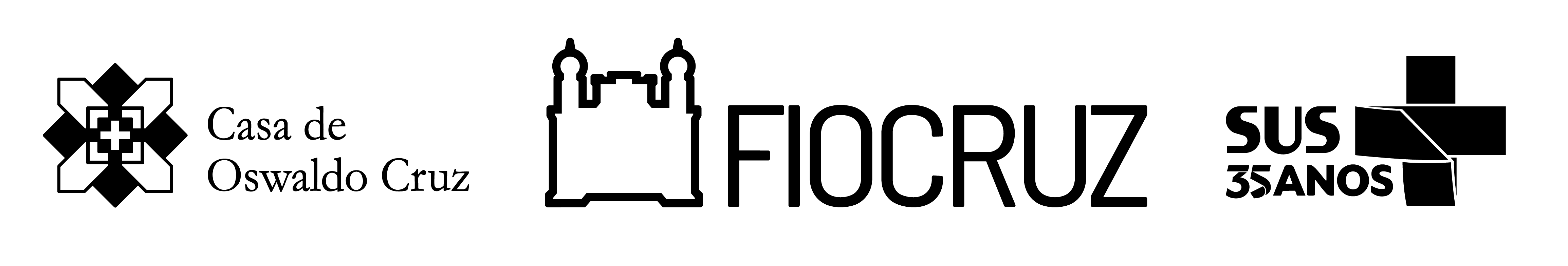Logo Casa de Oswaldo Cruz e Fiocruz